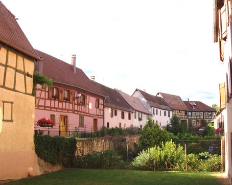 Bergheim, village fortifi d'alsace